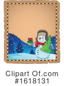 Snowman Clipart #1618131 by visekart