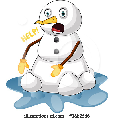 Royalty-Free (RF) Snowman Clipart Illustration by Morphart Creations - Stock Sample #1682586