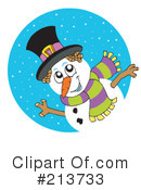 Snowman Clipart #213733 by visekart