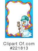 Snowman Clipart #221813 by visekart