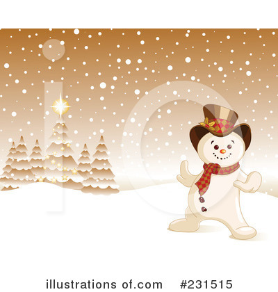 Snowman Clipart #231515 by Pushkin