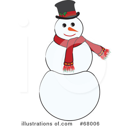 Snowman Clipart #68006 by Pams Clipart