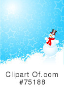 Snowman Clipart #75188 by KJ Pargeter