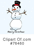 Snowman Clipart #76460 by Pams Clipart
