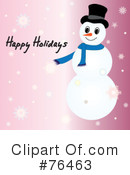 Snowman Clipart #76463 by Pams Clipart