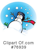 Snowman Clipart #76939 by Qiun