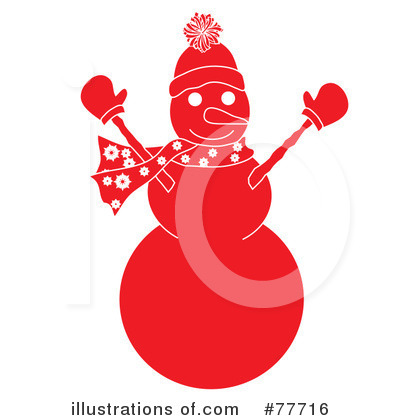 Snowman Clipart #77716 by Pams Clipart