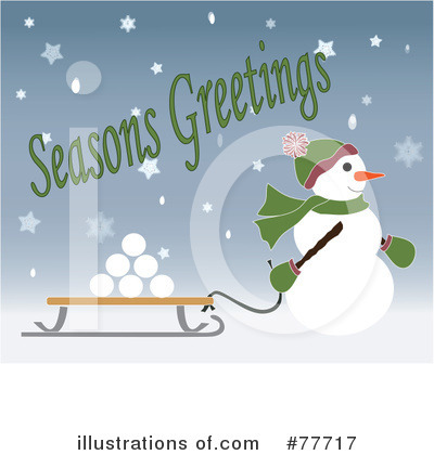 Snowman Clipart #77717 by Pams Clipart