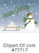 Snowman Clipart #77717 by Pams Clipart