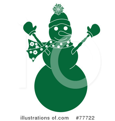 Snowman Clipart #77722 by Pams Clipart