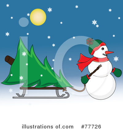 Snowman Clipart #77726 by Pams Clipart