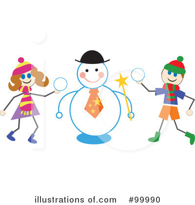 Snowman Clipart #99990 by Prawny