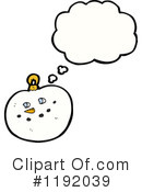 Snowman Ornament Clipart #1192039 by lineartestpilot