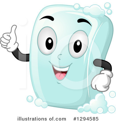 Royalty-Free (RF) Soap Clipart Illustration by BNP Design Studio - Stock Sample #1294585