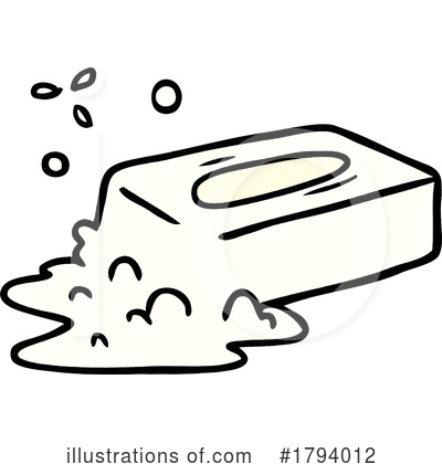 Royalty-Free (RF) Soap Clipart Illustration by lineartestpilot - Stock Sample #1794012