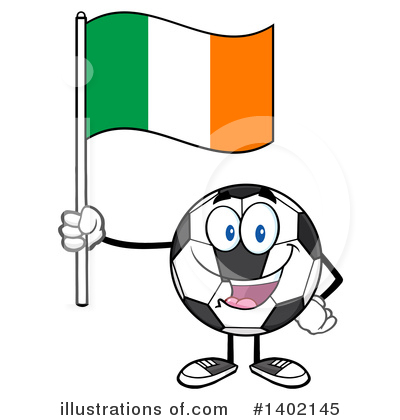 Ireland Flag Clipart #1402145 by Hit Toon
