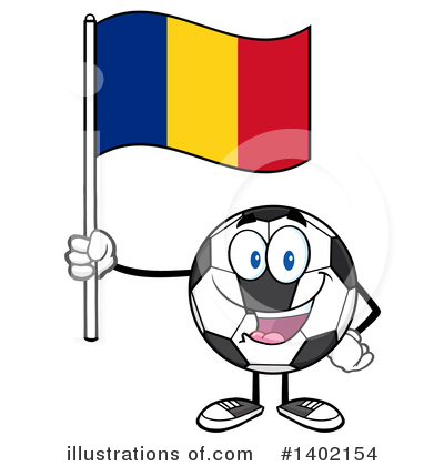 Romanian Flag Clipart #1402154 by Hit Toon