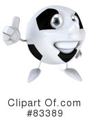 Soccer Ball Character Clipart #83389 by Julos