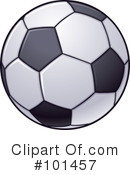 Soccer Ball Clipart #101457 by John Schwegel