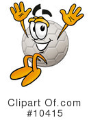 Soccer Ball Clipart #10415 by Mascot Junction