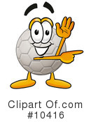 Soccer Ball Clipart #10416 by Toons4Biz