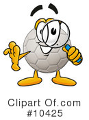 Soccer Ball Clipart #10425 by Mascot Junction