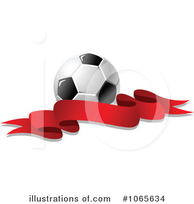 Royalty-Free (RF) Soccer Ball Clipart Illustration by Vector Tradition SM - Stock Sample #1065634