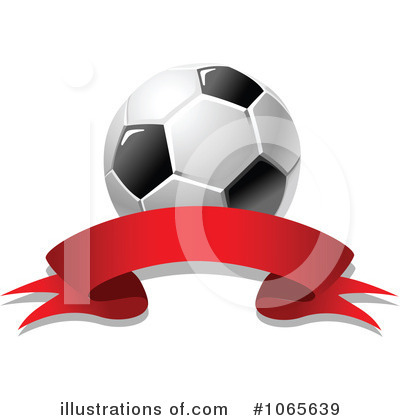 Royalty-Free (RF) Soccer Ball Clipart Illustration by Vector Tradition SM - Stock Sample #1065639