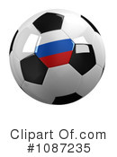 Soccer Ball Clipart #1087235 by stockillustrations