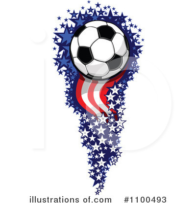 Soccer Clipart #1100493 by Chromaco