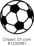 Soccer Ball Clipart #1232881 by Vector Tradition SM