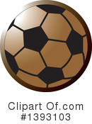 Soccer Ball Clipart #1393103 by Lal Perera