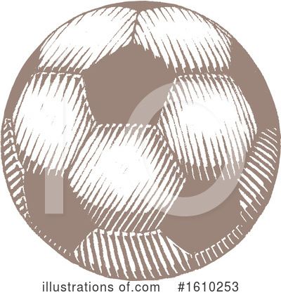 Royalty-Free (RF) Soccer Ball Clipart Illustration by cidepix - Stock Sample #1610253