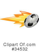 Soccer Ball Clipart #34532 by AtStockIllustration