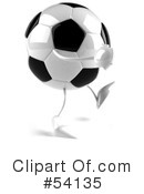 Soccer Ball Clipart #54135 by Julos