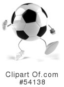 Soccer Ball Clipart #54138 by Julos