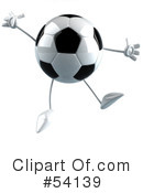Soccer Ball Clipart #54139 by Julos