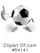 Soccer Ball Clipart #54141 by Julos