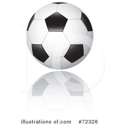 Royalty-Free (RF) Soccer Ball Clipart Illustration by cidepix - Stock Sample #72326
