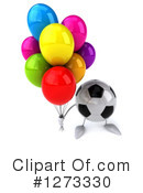 Soccer Ball Mascot Clipart #1273330 by Julos