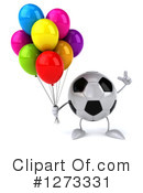 Soccer Ball Mascot Clipart #1273331 by Julos
