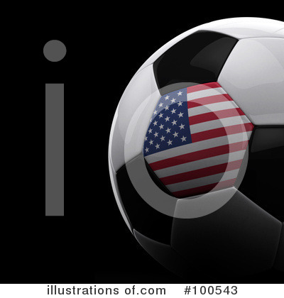 Royalty-Free (RF) Soccer Clipart Illustration by stockillustrations - Stock Sample #100543