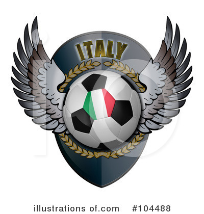Royalty-Free (RF) Soccer Clipart Illustration by stockillustrations - Stock Sample #104488