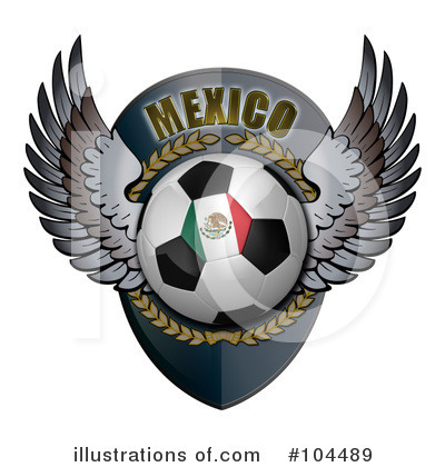 Royalty-Free (RF) Soccer Clipart Illustration by stockillustrations - Stock Sample #104489