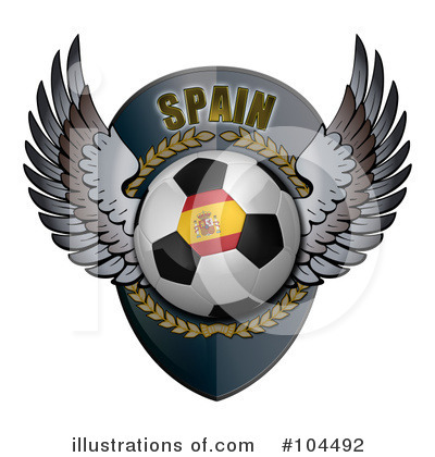 Royalty-Free (RF) Soccer Clipart Illustration by stockillustrations - Stock Sample #104492