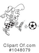 Soccer Clipart #1048079 by toonaday