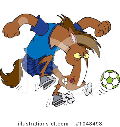 Horse Clipart #1048493 by toonaday