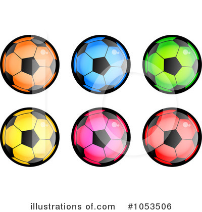 Royalty-Free (RF) Soccer Clipart Illustration by Prawny - Stock Sample #1053506