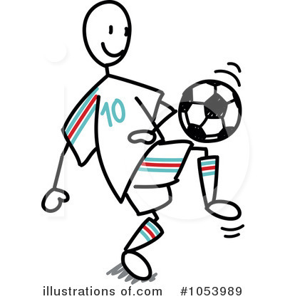 Royalty-Free (RF) Soccer Clipart Illustration by Frog974 - Stock Sample #1053989