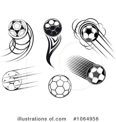 Royalty-Free (RF) Soccer Clipart Illustration by Vector Tradition SM - Stock Sample #1064956